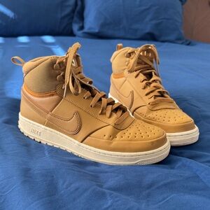 Nike Brown High-Top Sneakers